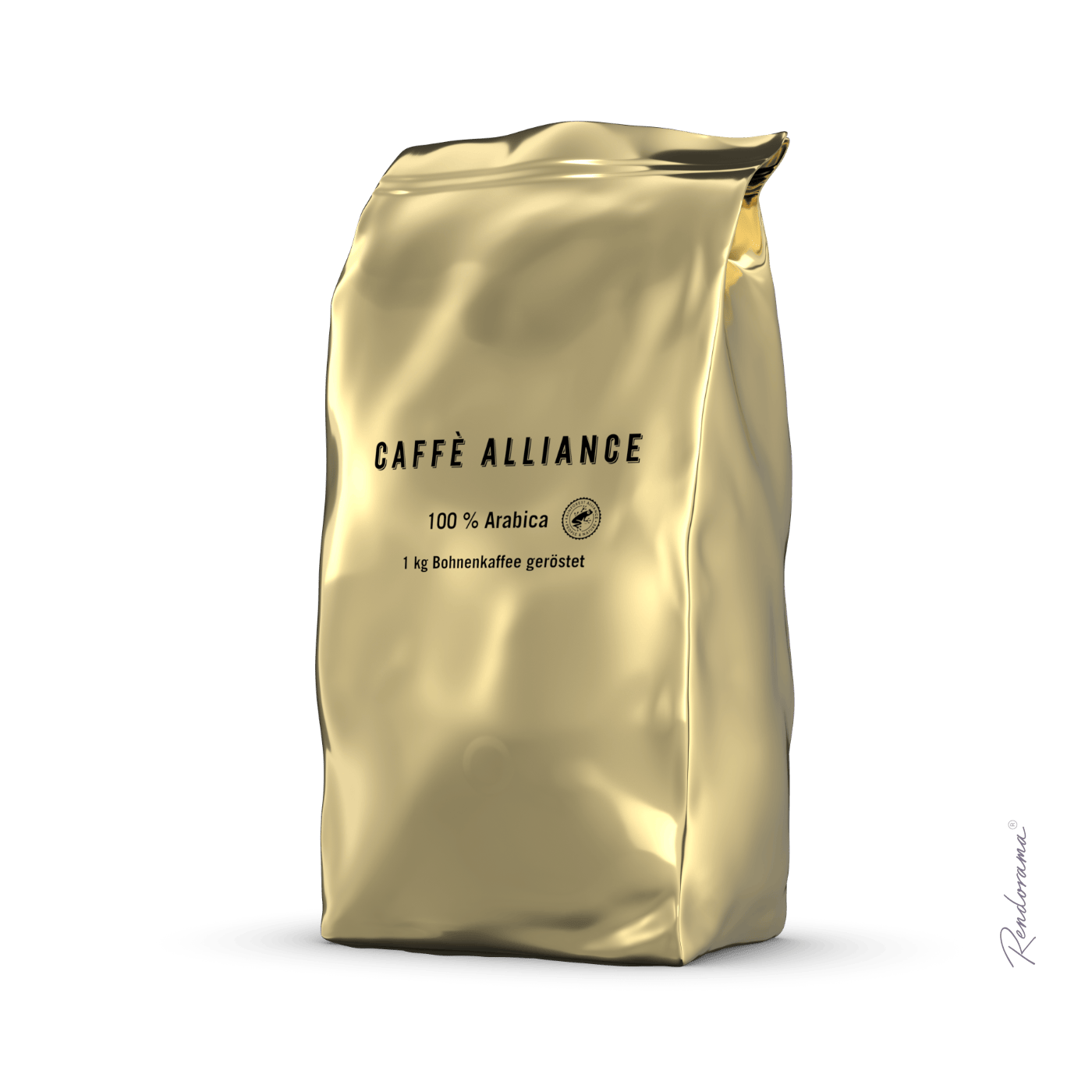 3D Kaffee-Beutel